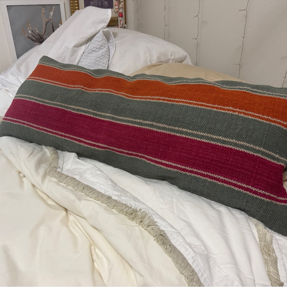 Pottery Barn linen Decorative Pillow Cover